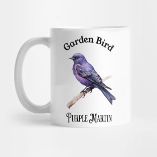 Garden Bird Purple Martin Mug